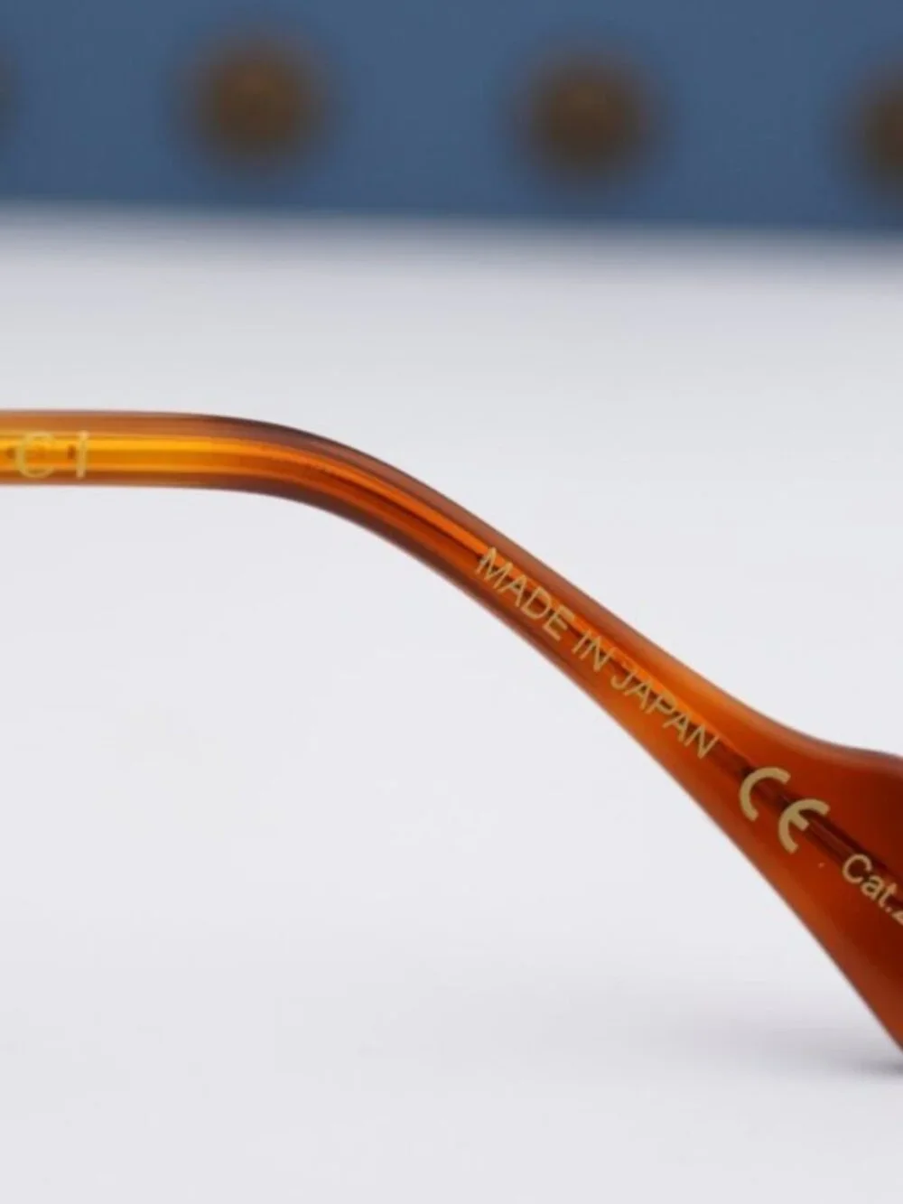Gucci GG0739S 002 Aviator Sunglasses - Gold / Brown
